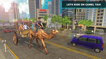 Camel Taxi Driver - OffRoad Passenger Transport পোস্টার