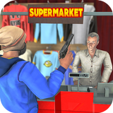 Grand Supermarket Robbery - City Crime Game আইকন
