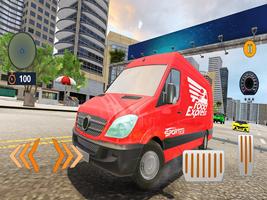 Fast Food Truck Driving - Food Delivery Games Affiche