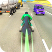 Light Bike Traffic Racing Game