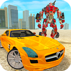 New Multi Car Transforming Robot Game أيقونة