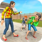Scary Nanny Kids Nightmare Family Game 圖標