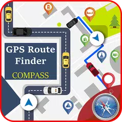 GPS Route Directions &amp; Compass Navigation