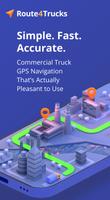 Route4Trucks - Truck GPS App Affiche