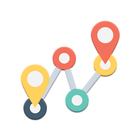 bản đồ chỉ đường gps tim duong biểu tượng
