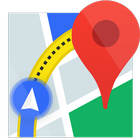 Автомобильная навигация и карт иконка