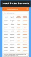 WiFi Router Passwords - Setup ảnh chụp màn hình 1