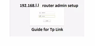 192.168.l.l router admin setup