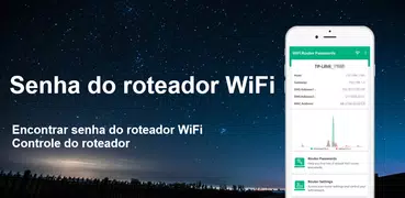 Senhas do roteador WiFi