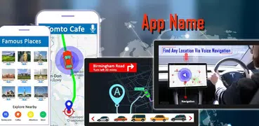 GPS Navigation Earth Maps