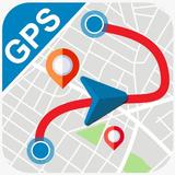 GPS voix la navigation Et explorer suivi Plans icône