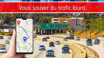 GPS voix la navigation Et explorer suivi Plans Affiche