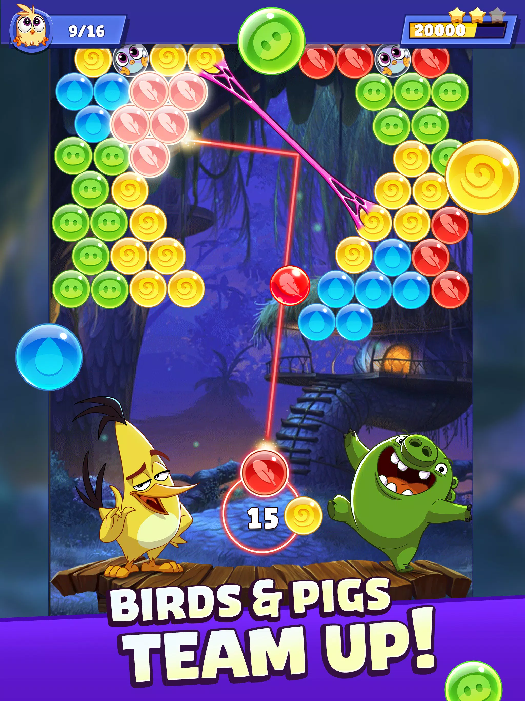 Angry Birds and Bubbles - Angry Birds Pop Review