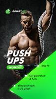 Push Ups Workout Plakat