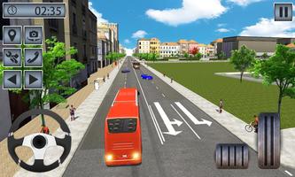 Traffic Bus Game 2019 - Real Bus Simulator スクリーンショット 1