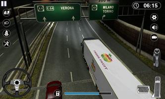 Grand Truck Driving - luggage truck transport game capture d'écran 1
