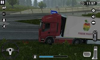 Grand Truck Driving - luggage truck transport game capture d'écran 2