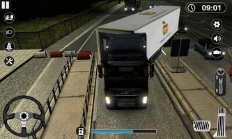 Grand Truck Driving - luggage truck transport game capture d'écran 3