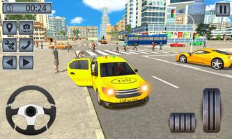 City Taxi Driver Sim 2019 - City Car Driving 3D Affiche