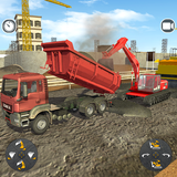 Excavator Simulator Digging - Construction Games icône