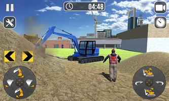 Excavator Simulator Digging - Construction Games capture d'écran 2
