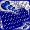 Royal Blue Heart Keyboard😍: B
