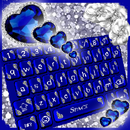 Royal Blue Heart Keyboard😍: B APK
