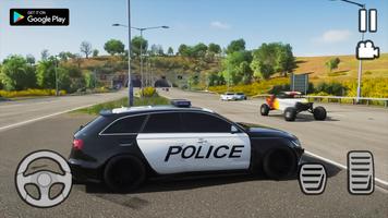 Police Chase Racing Crime City capture d'écran 2