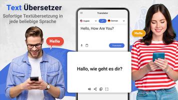 Text- und Sprachübersetzer Plakat