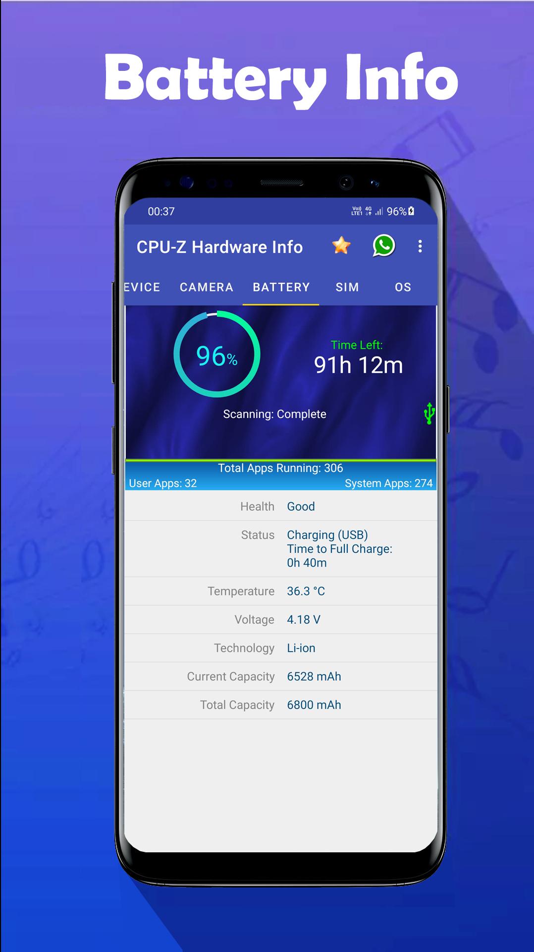 CPU-Z Hardware Info APK for Android Download