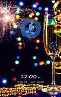 Voice Lock Screen - Hppy Year capture d'écran 2