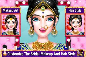 Indian Wedding Bride Fashion 포스터