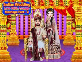 Indian Wedding Dress Up Makeup پوسٹر