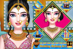 North Indian Wedding Dress Up Affiche
