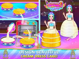 Princess Cake Cooking Games screenshot 1