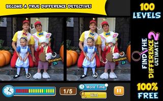 Find the Difference 2 100 level : Spot Differences capture d'écran 1