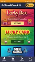 Poster Get royal pass and UC for pubg