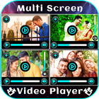 Multi Screen Video Player أيقونة