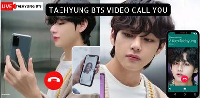 BTS KIM TAEHYUNG VIDEOCALL Poster