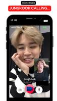 BTS JUNGKOOK CHAT VIDEOCALL imagem de tela 2