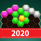 Hexa Block: Free Unlock All Level, New Puzzle Game icône