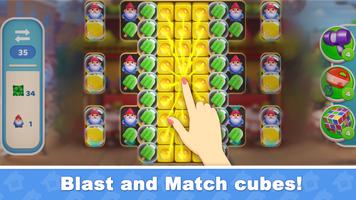 Town Blast: City Restoration - Match 3 Puzzle Game 스크린샷 3