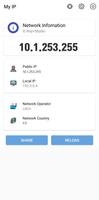 My IP - Real IP Address, IPv4 captura de pantalla 1