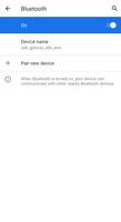 Bluetooth settings shortcut скриншот 1