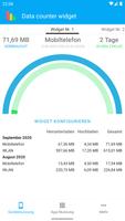 Data counter widget Screenshot 1