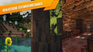 Shader und Texturen Minecraft Plakat