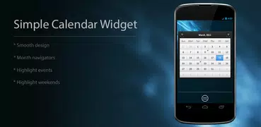 Simple Calendar Widget