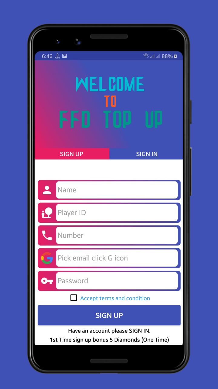 FFD Top Up for Android - APK Download - 