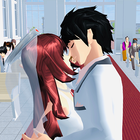 Anime High School Girls 3D biểu tượng