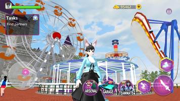 Anime High School Girls 3D screenshot 2